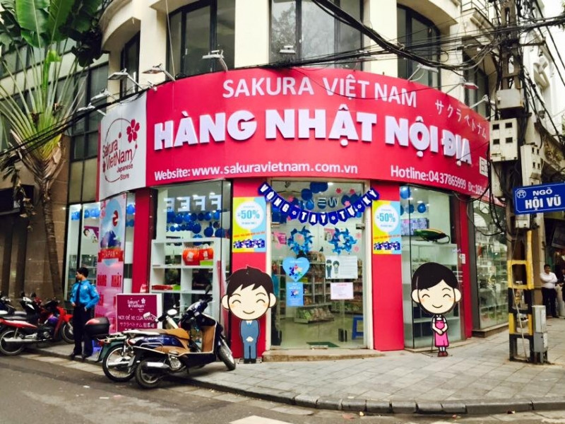 Siêu thị Sakura Việt Nam.
