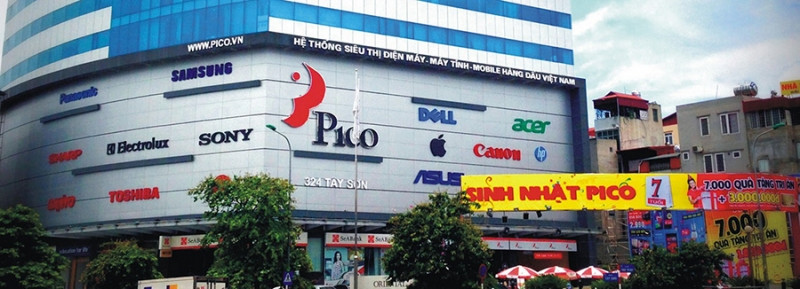Pico được xem là siêu thị điện máy hàng đầu Hà Nội, với thời gian 10 năm có mặt ở thị trường này.