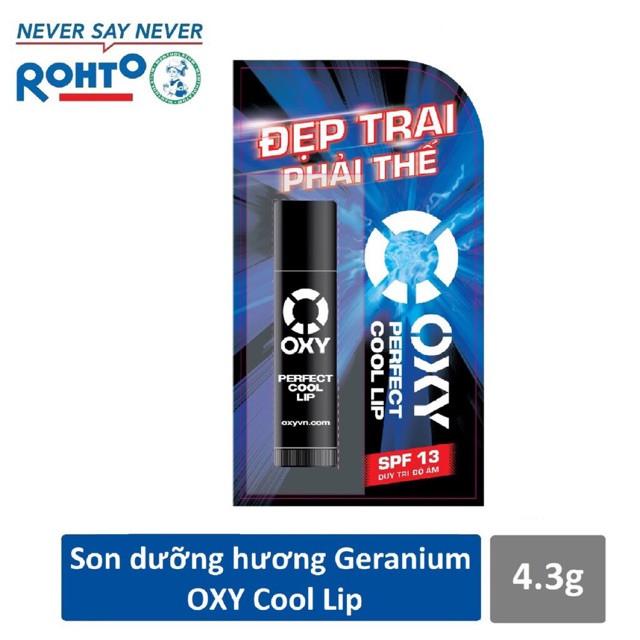 Son dưỡng ẩm môi dành cho nam Oxy Perfect Cool Lip