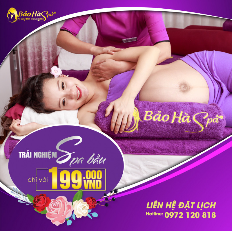 MC Minh Trang trải nghiệm dịch vụ spa bầu, sau sinh tại Bảo Hà Spa