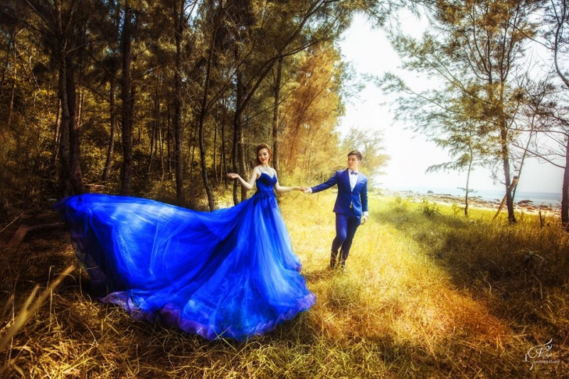 Nắng Wedding Studio mang đến cho bạn bộ ảnh có nước màu châu Âu và Hàn Quốc đặc biệt