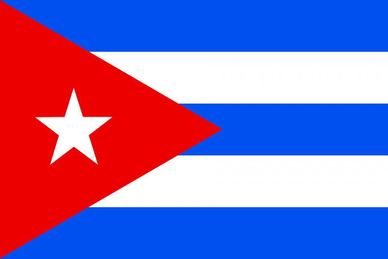 Cờ của Cuba - một trong 2 nước bị cấm nhập khẩu Coca-Cola
