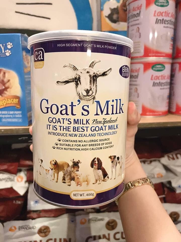 Sữa bột cho chó BBN Goat’s Milk