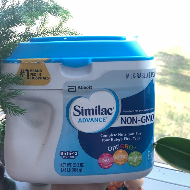 Sữa bột Similac Advance Non GMO dành cho bé từ 0-12 tháng của Mỹ