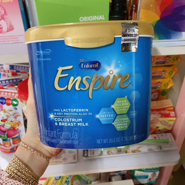 Enfamil Enspire Infant Formula, 0 - 12 tháng tuổi, 581g