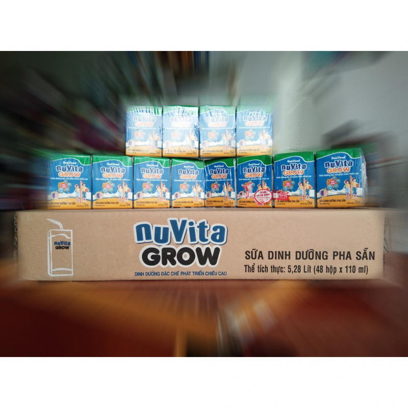 Sữa bột pha sẵn Nuvita Grow 110ml (1 tuổi trở lên)