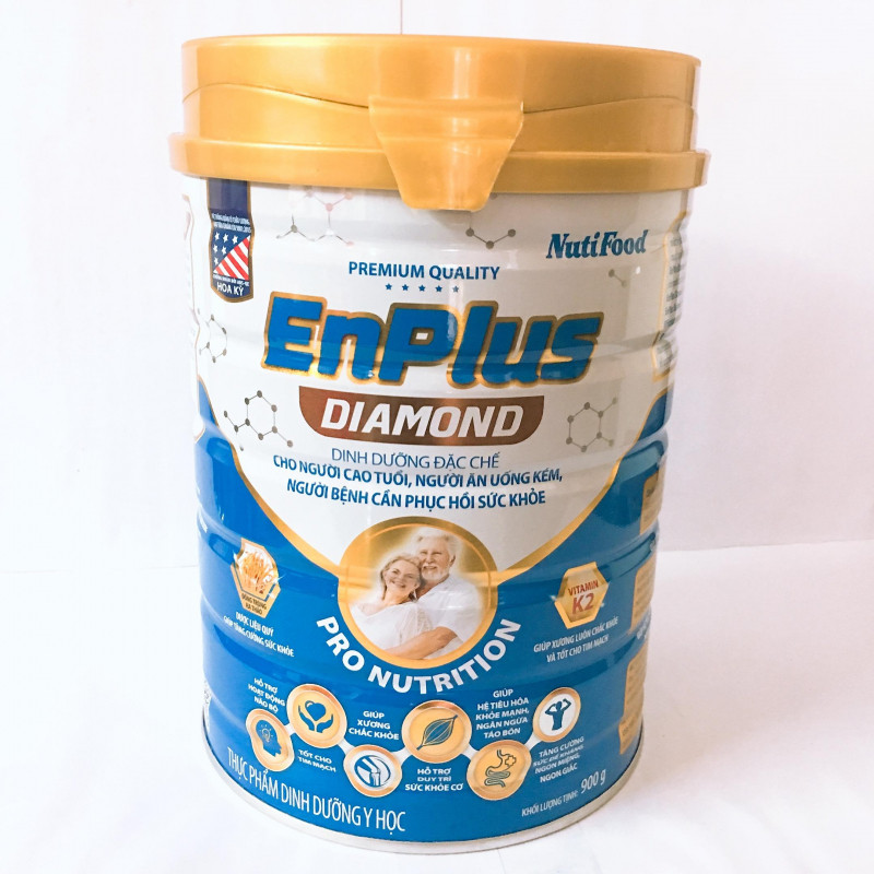 Sữa EnPlus Diamond 900G Đặc Chế Cho Người Cao Tuổi