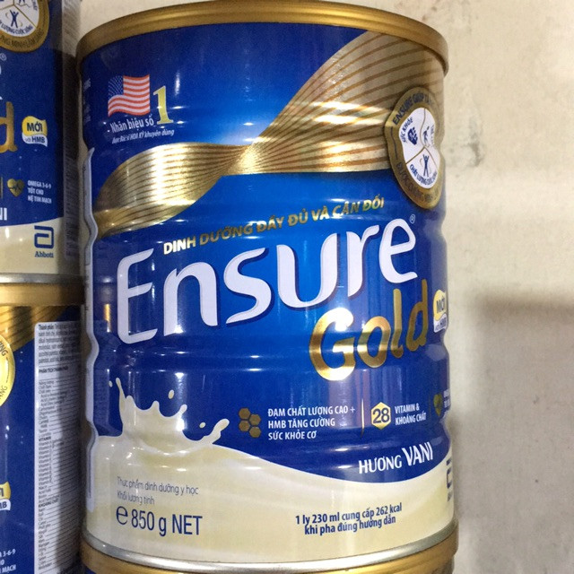 Ensure Gold HMB Hương Vani - 850g
