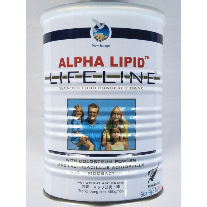 Sữa non alpha lipid lifeline của New Image New Zealand