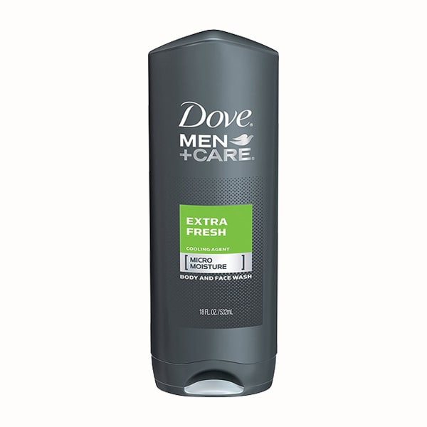Sữa rửa mặt kết hợp sữa tắm cho nam Dove Men Care Extra Fresh Body and Face Wash với công nghệ MicroMoisture, giúp nuôi dưỡng cho da khỏe hơn, dưỡng ẩm, chống khô và không gây kích ứng da.