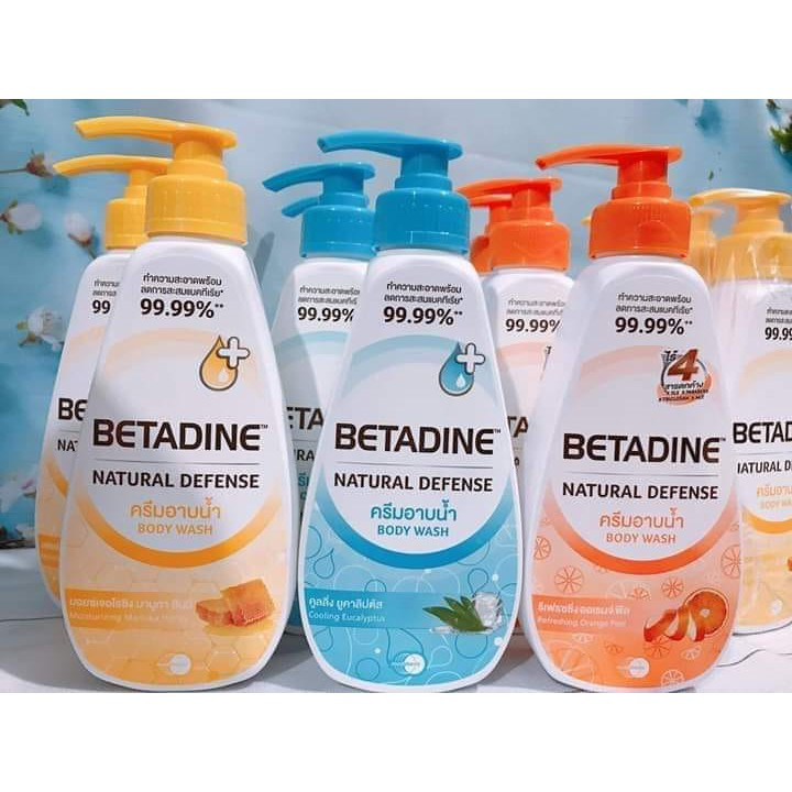 Sữa tắm kháng khuẩn Betadine