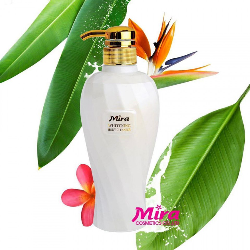 Sữa tắm trắng da MIRA WHITENING BODY CLEANSER