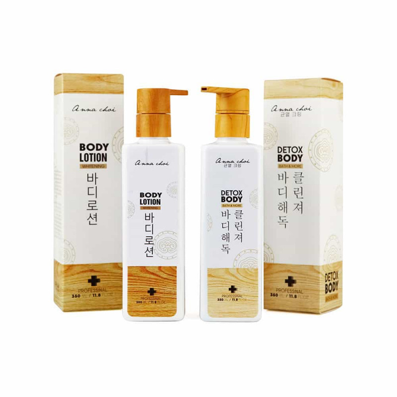 Sữa tắm giải độc làm trắng da Anna Choi Detox Body Bath and More 350ml