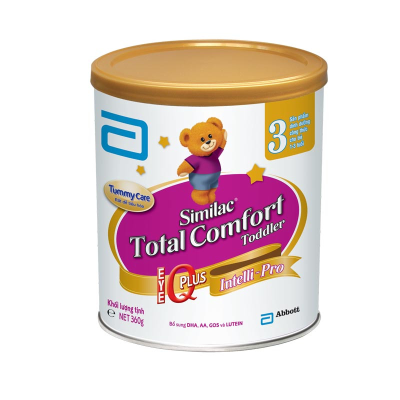 Sữa bột Gain Plus Total Comfort 3 360g