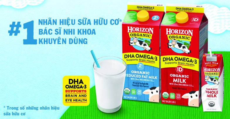 Sữa tươi organic Horizon