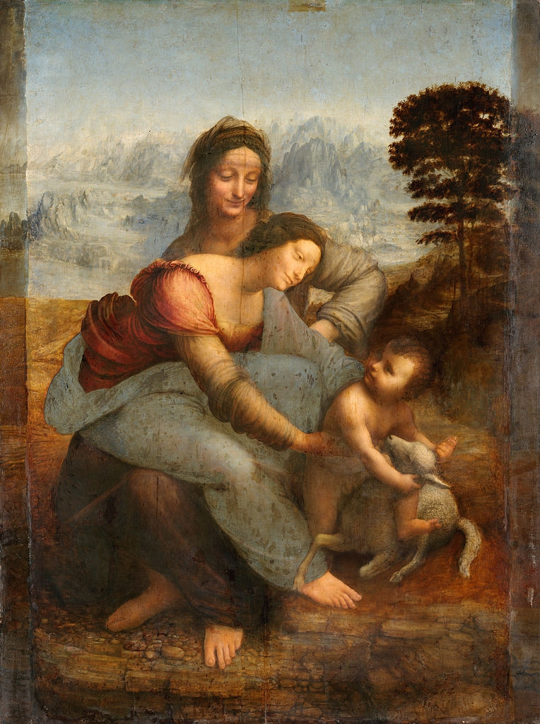The virgin and child with st anne (1503)