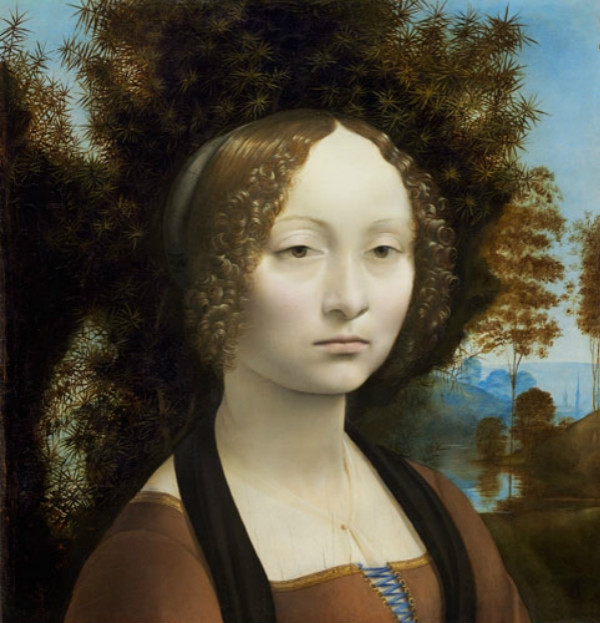 Portrait of Ginevra Benci (1474)