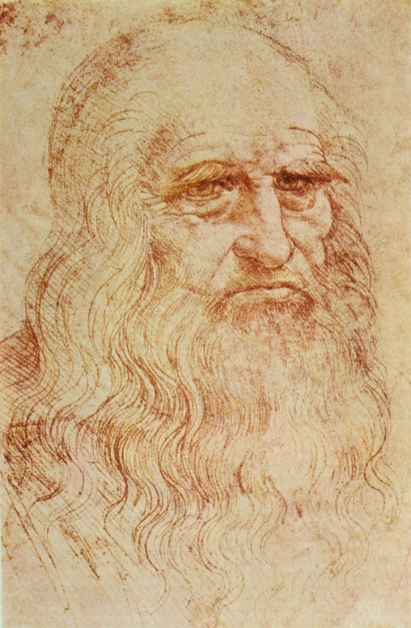 portrait of a man in red chalk (1510)