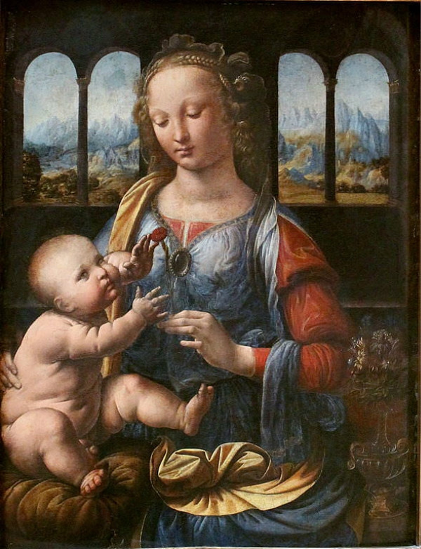 Madonna of the carnation (1478-1480)