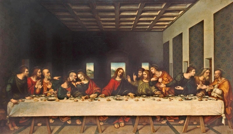 Bức tranh The Last Supper (Bữa Tiệc Cuối Cùng) – Leonardo da Vinci