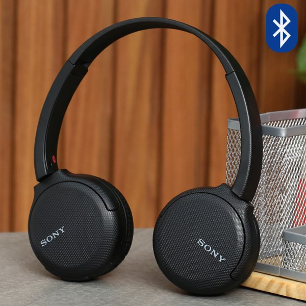 Tai nghe chụp tai Bluetooth Sony WH-CH510/BC Đen