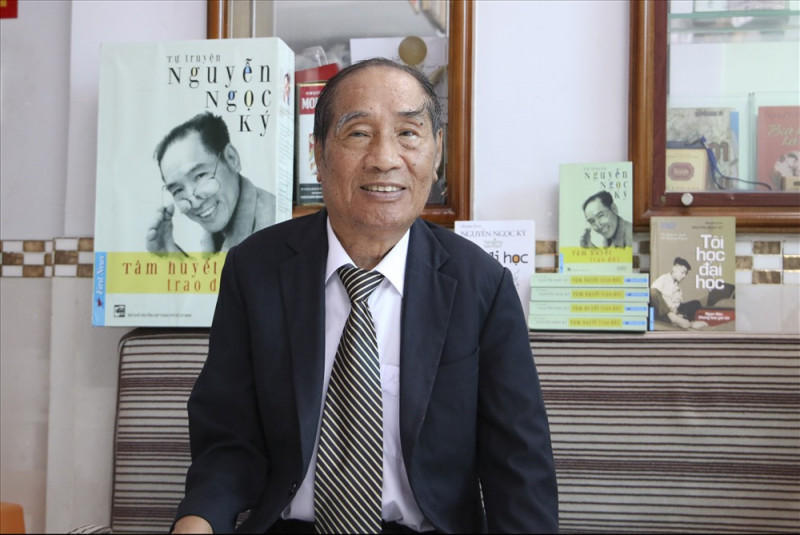 Thầy giáo Nguyễn Ngọc Ký là người truyền nghị lực cho Trí