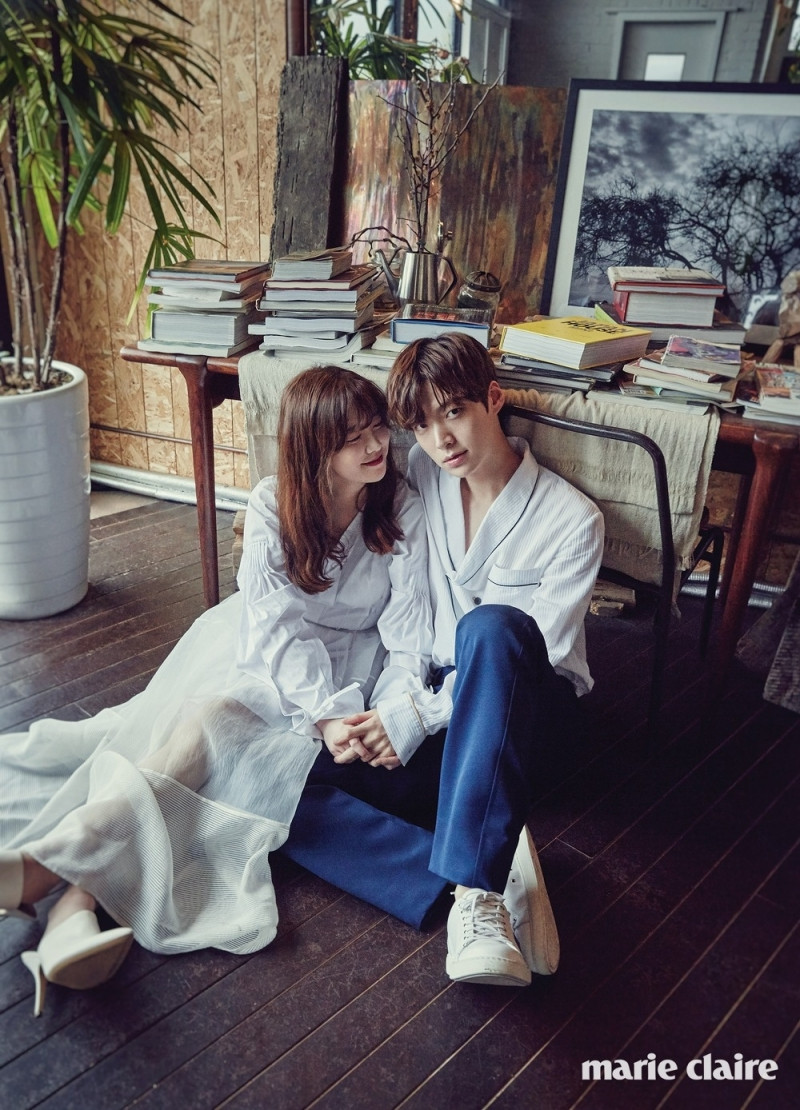 Một trong những chủ đề của Marie Claire Hàn Quốc: các cặp đôi