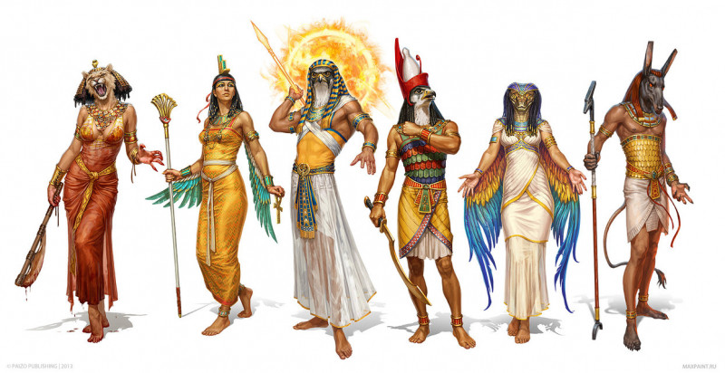 Các vị thần trong Thần thoại Ai Cập