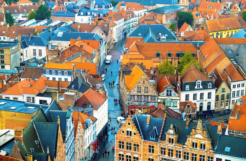 Bruges là một thành phố trung cổ nổi tiếng của Bỉ