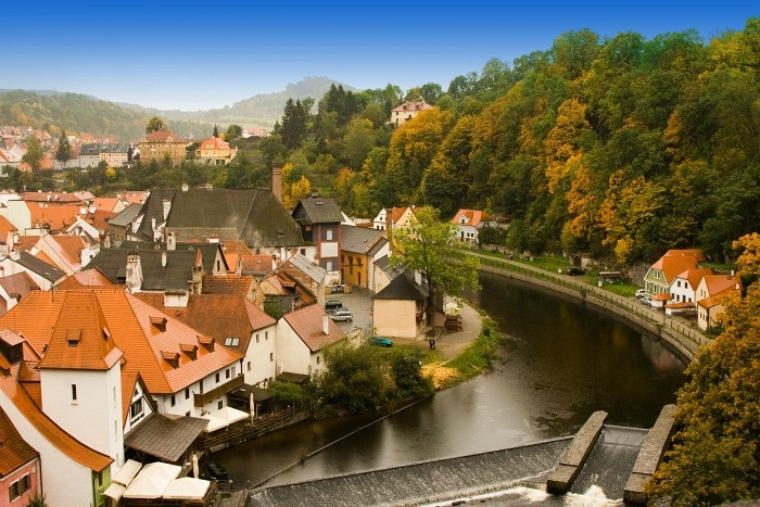 Thành phố du lịch Český Krumlov là một viên ngọc quý mà khách du lịch không thể bỏ qua