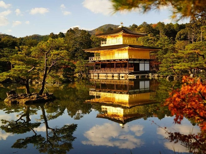 Một ngôi đền nhỏ ở Kyoto.