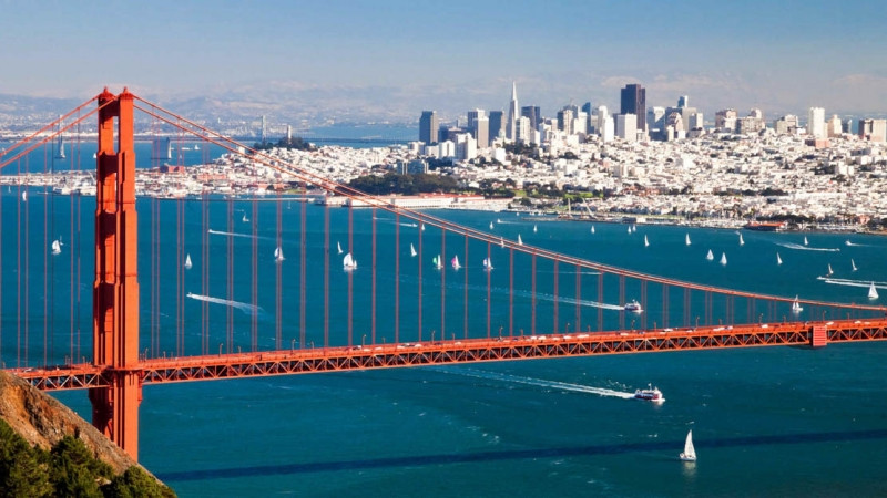 San Francisco là thành phố nằm trên mũi của Bán đảo San Francisco