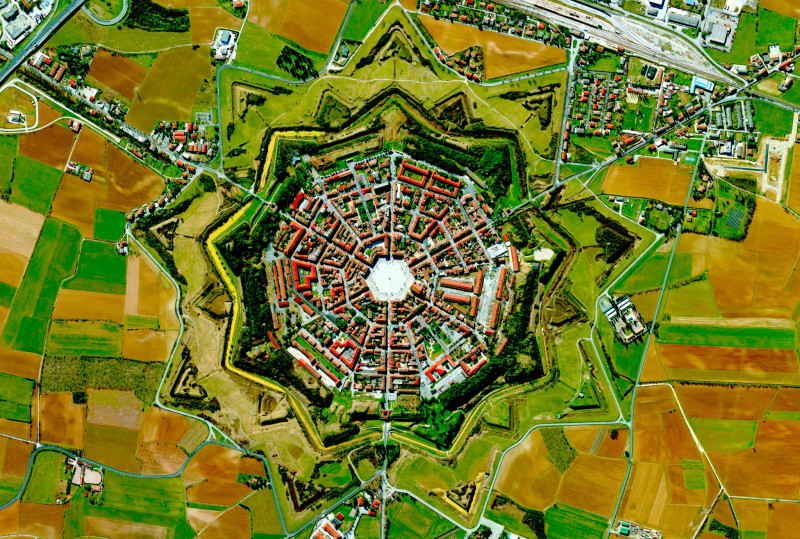 Palmanova - Thị trấn hình lục giác đầu tiên ở Châu Âu