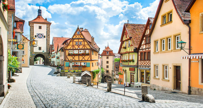 Thị trấn Rothenburg xinh đẹp được lấy làm cảm hứng cho bộ phim Cậu bé người gỗ (Pinocchio)