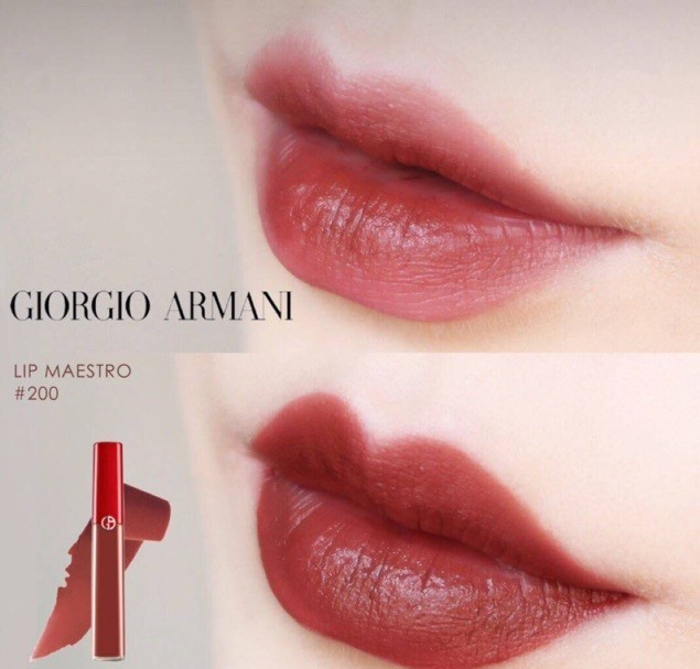 Giorgio Armani Lip Maestro Liquid Lipstick - 200 Terra