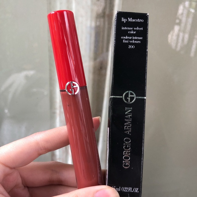 Giorgio Armani Lip Maestro Liquid Lipstick - 200 Terra