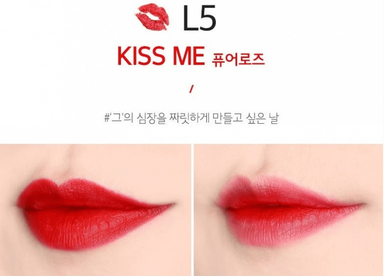 Merzy Another Me The First Lipstick - Màu L5 Kiss me