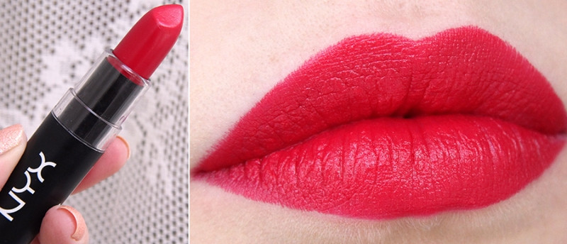 NYX Matte Lipstick - 10 Perfect Red