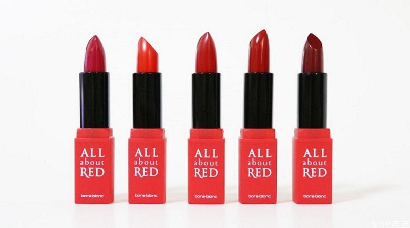 Màu son đỏ đầu ấn tượng của Bare Blanc All About Red Lipsticks