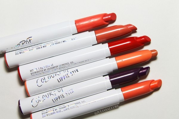 Những màu son Colour Pop Lippie Stix