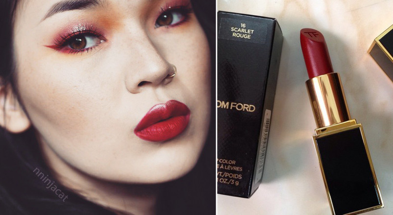 Tom Ford Lip Color 16 ( đỏ máu).