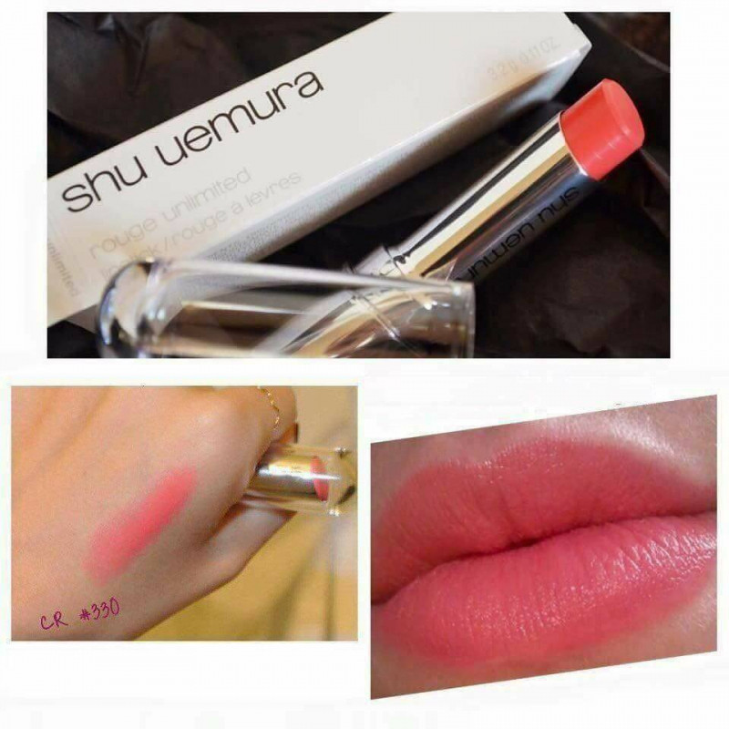 Son Shu Uemura CR 330 Rouge Unlimited Lipstick
