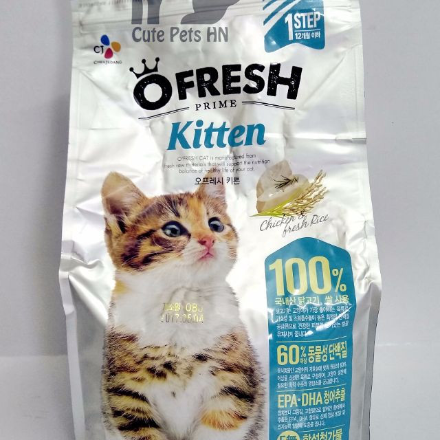 Thức ăn mèo O’fresh – Cat care