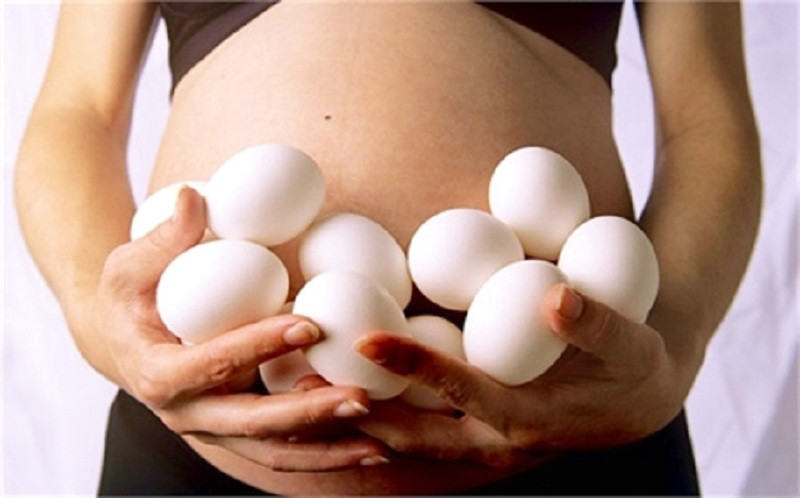 Trứng gà rất tốt cho phụ nữ mang thai.