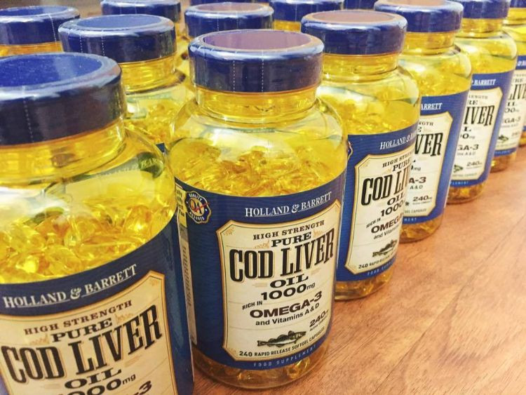 Cod Liver Oild 1000mg with Omega-3 and Vitanmins A&D