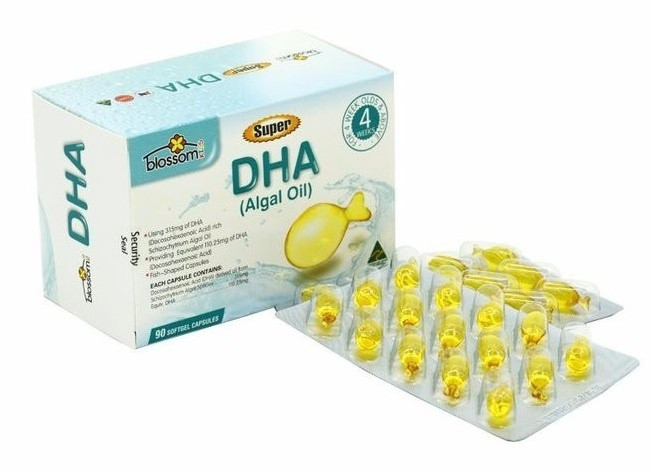 Super DHA Blossom Dành Cho Bé Từ 1 Tuổi Trở Lên, 90 viên