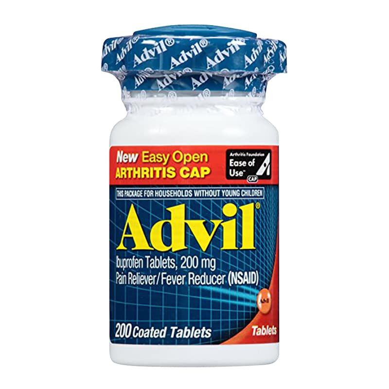 Thực phẩm chức năng Thuốc giảm đau Advil 200mg Easy Open Arthritis Cap 200 viên
