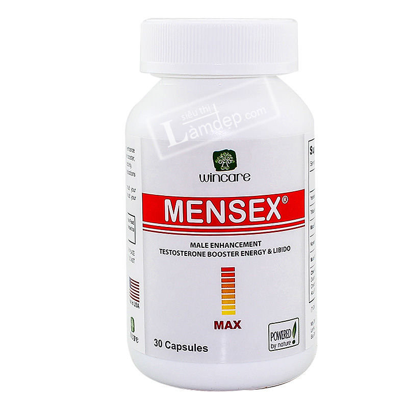 Mensex MAX giúp tăng cường sinh lý nam giới, cải thiện sức khỏe, giúp nam giới mạnh mẽ và chủ động hơn trong chuyện chăn gối.