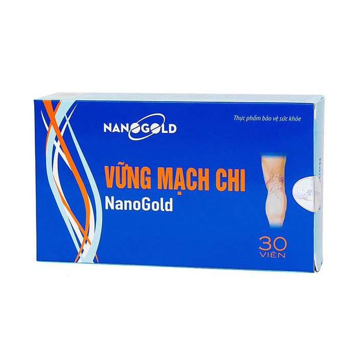 Viên uống hỗ trợ điều trị giãn tĩnh mạch Vững Mạch Chi Nanogold