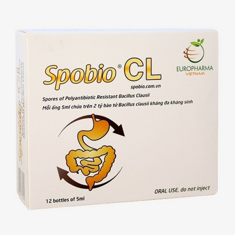 Spobio CL - Hỗ trợ điều trị tiêu chảy